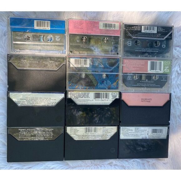 Set of 12 Vintage Female Music Artist 70’s 80’s 90”s Cassette Tapes Bundle Deal - Picture 9 of 14